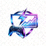 1zplay电竞比分网流线型发光电竞Logo标识